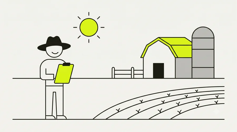 Roland on the farm